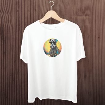 Polo mujer pop schnauzer color - Imagen 2