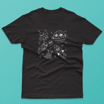 Polo galactico - negro - Imagen 2